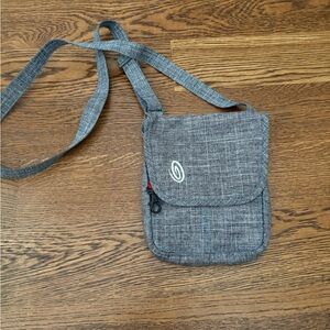 Timbuk2 Heathered Gray/Blue Crossbody Travel Bag